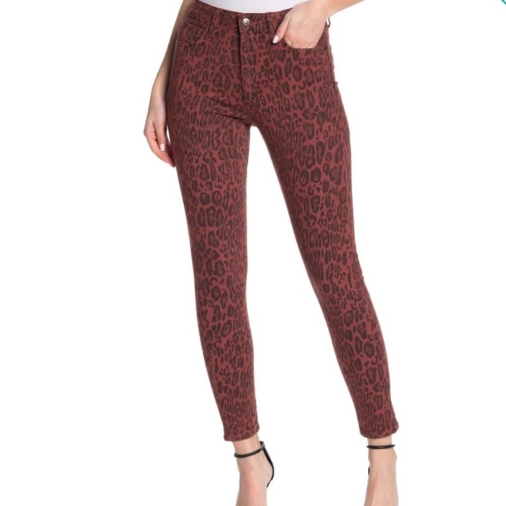 Joe’s Jeans The Charlie Leopard Ankle Jeans